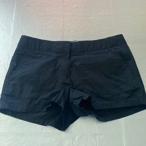 JCrew Black Chino Shorts